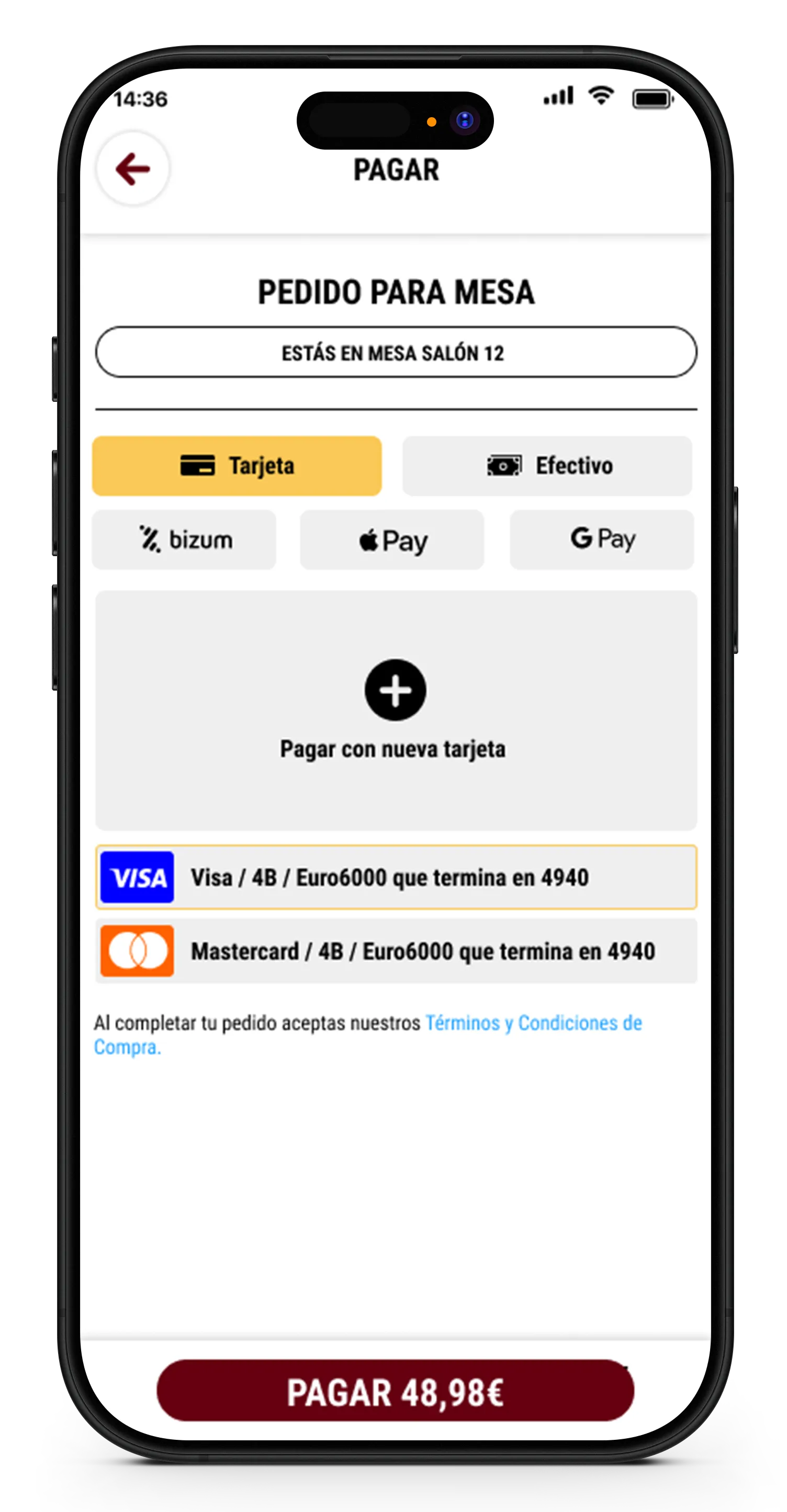 Pagos y descuentos