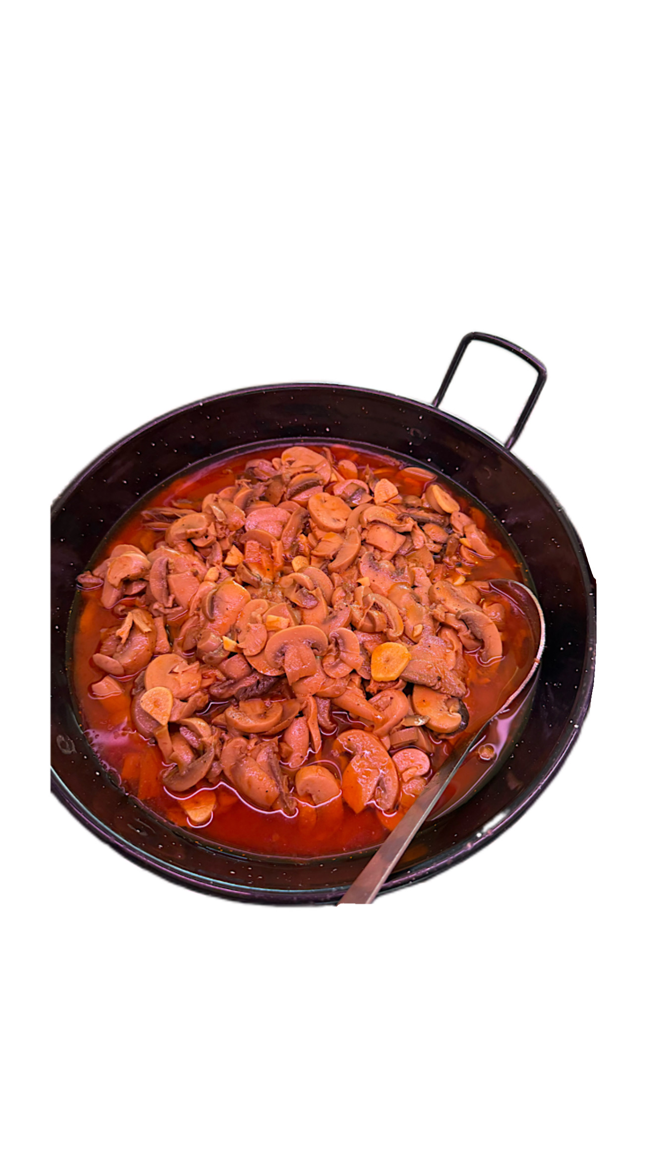 Champiñones al ajillo con perejil