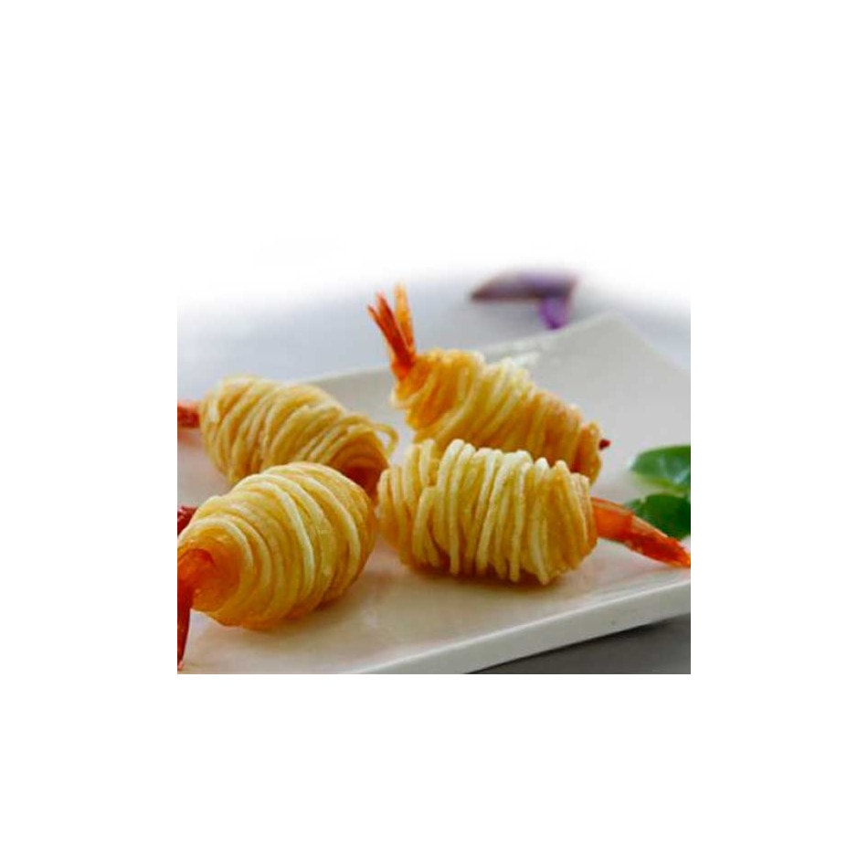 15. LANGOSTINO CON HILO DE PATATA 4PZS