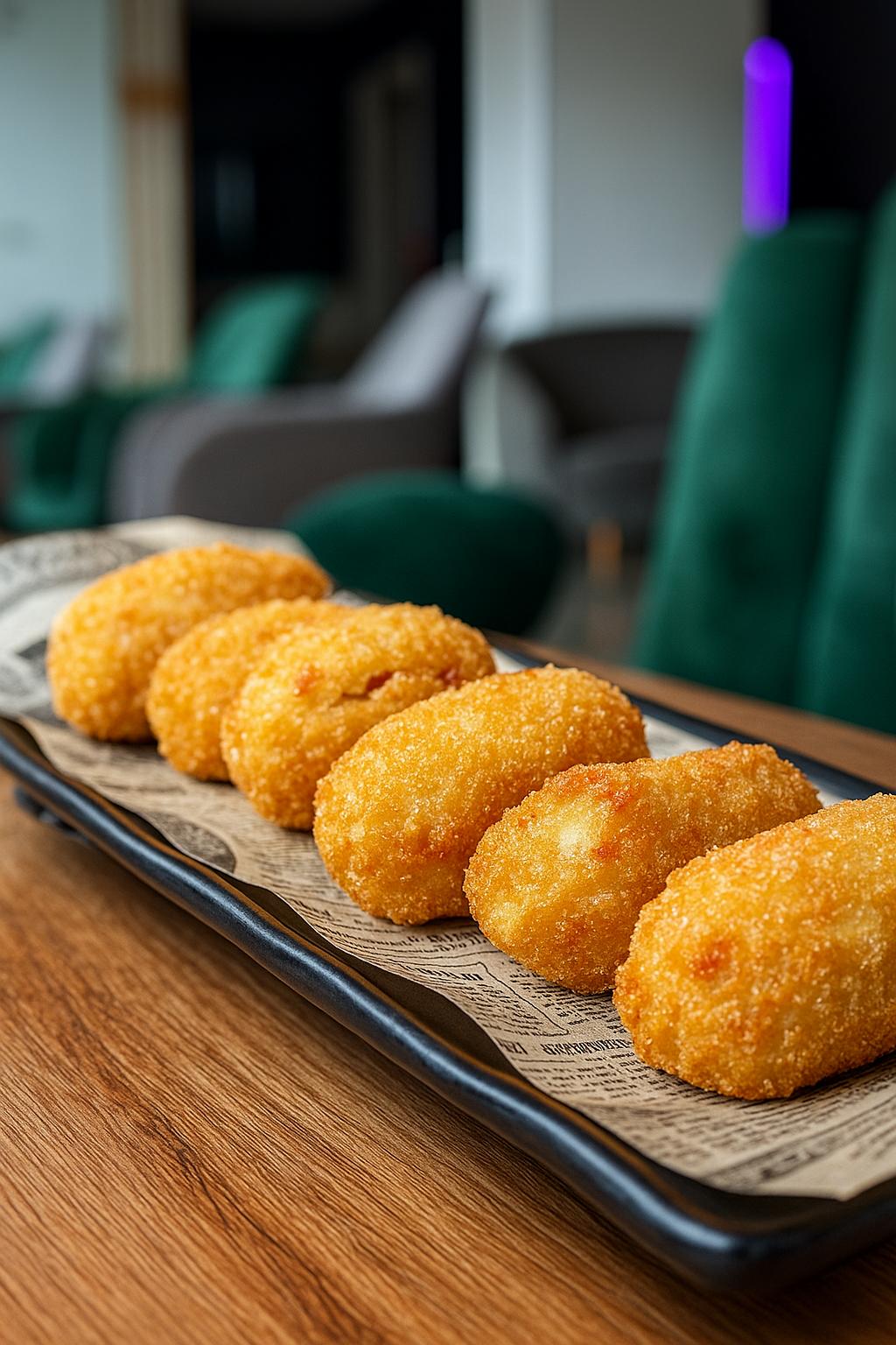 CROQUETAS CRUJIENTES CREMOSAS DE IBÉRICO