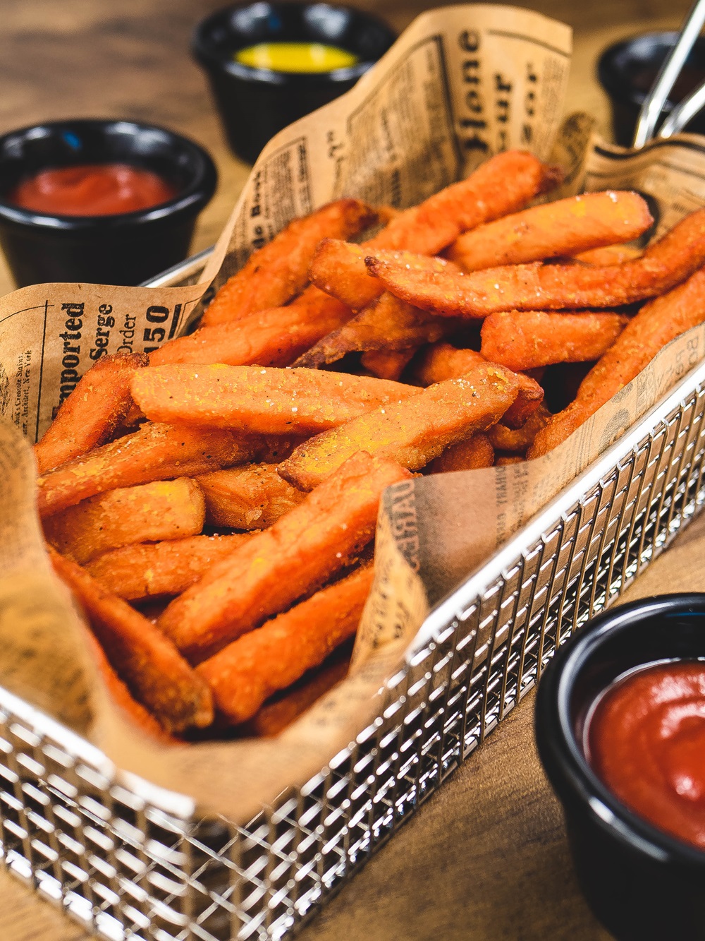 SWEET POTATO 4 SALSAS