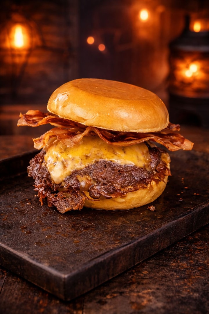 🥓Nimi bacon burger🥓