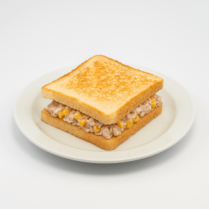 Sándwich atún y millo