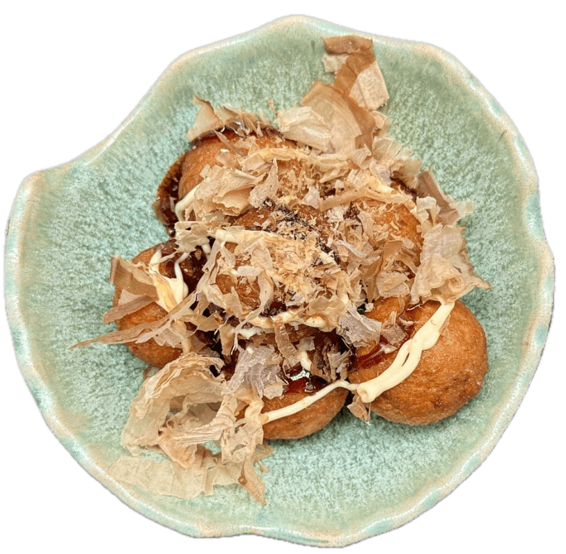 23A. TAKOYAKI DE PULPO 6PZS