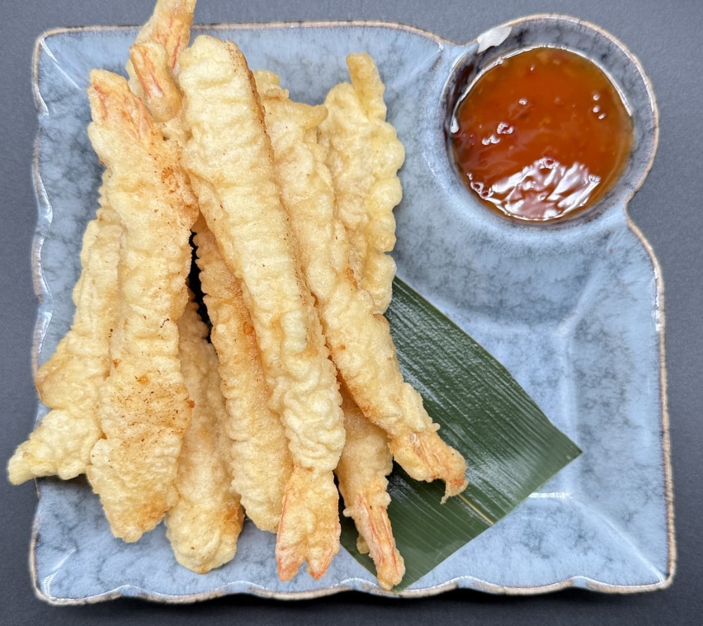 21 TEMPURA DE LANGOSTINO 8PZS