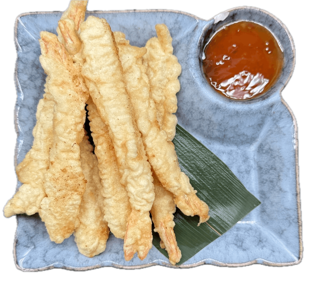 21 TEMPURA DE LANGOSTINO 8PZS