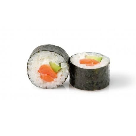 58. HOSOMAKI DE SALMON Y AGUACATE 8PZS