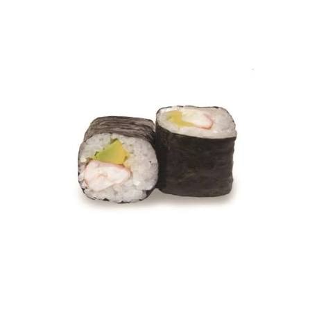 63. HOSOMAKI DE LANGOSTINO Y AGUACATE 8PZS